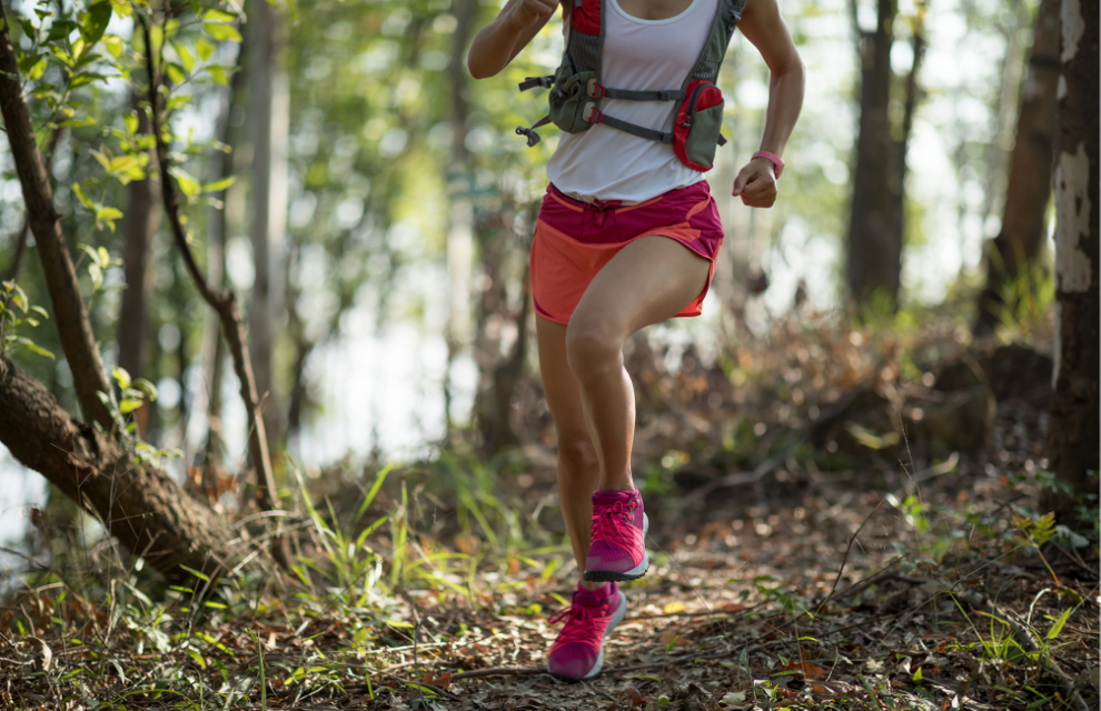 Athlete running after sports injury rehab in Bend, OR