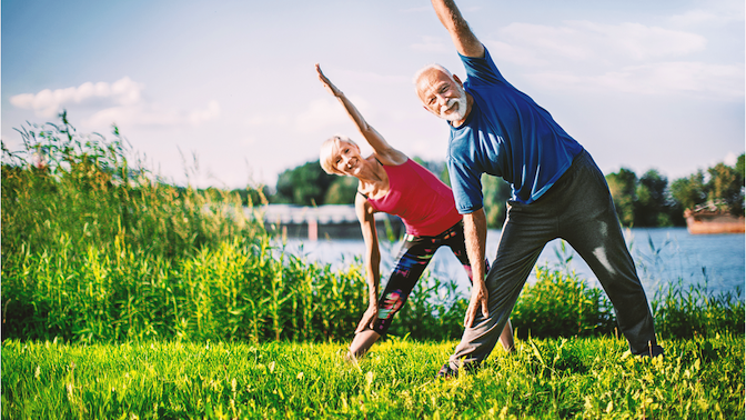 yoga for fall prevention and to slow age related decline